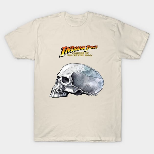 The Kingdom Of The Crystal Skull T-Shirt by Buff Geeks Art